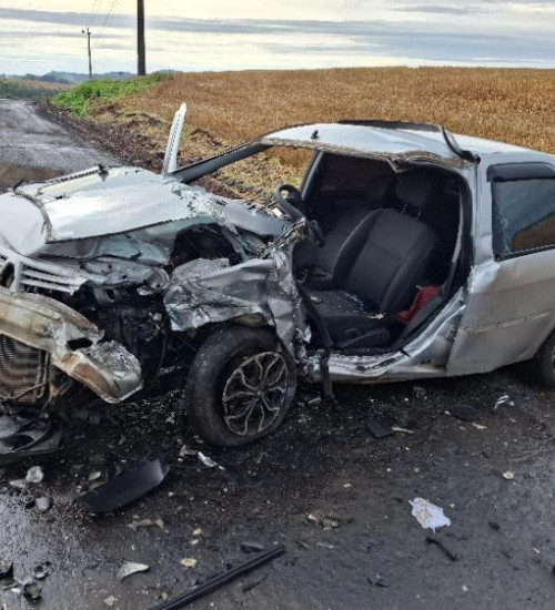 SINISTRO COM VÍTIMAS E ÓBITO É REGISTRADO NA PR-281 EM DOIS VIZINHOS-PR