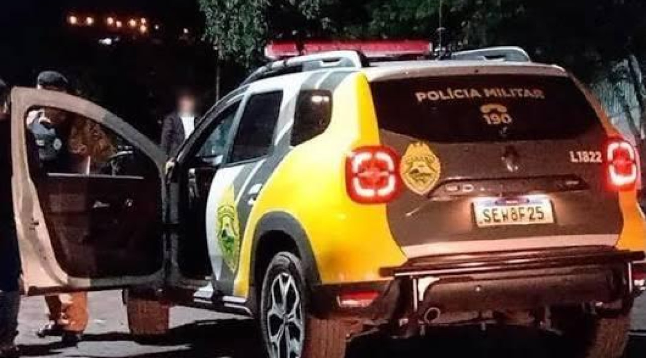 BRIGA TERMINA COM DOIS HOMENS LEVADOS PELA PM EM RIO BONITO DO IGUAÇU