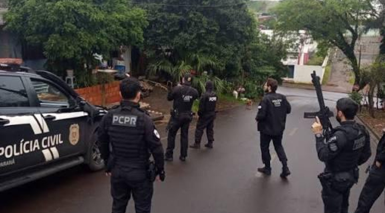 MEGAOPERAÇÃO POLICIAL CUMPRE MANDADOS EM LARANJEIRAS DO SUL E REGIÃO