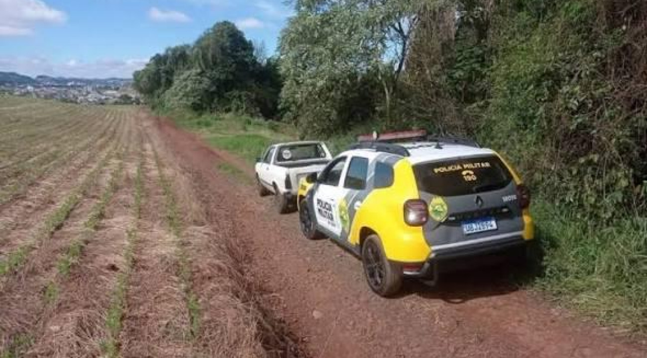 SAVEIRO FURTADA É RECUPERADA PELA POLÍCIA MILITAR EM FRANCISCO BELTRÃO